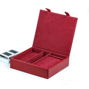 Cá nhân tan PU da Poker thẻ sàn chip dices trò chơi thiết lập hộp - Product Image 3