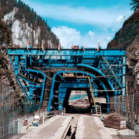 Chariot verseur automatique hydraulique de 1 an de garantie pour les machines de construction de coffrage intérieur et extérieur de tunnel de travaux en béton