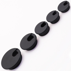 Boîte de gestion de câbles en plastique en forme de U pour bureaux, cache-trou de câble de 35/38/45/50/63,5 mm pour accessoires de câblage informatique - Product Image 1