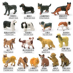 -Simulación del famoso modelo de perro pastor Chihuahua Golden Retriever Pomerania Shiba miniatura mascota <span class=keywords><strong>cachorro</strong></span> Decoración - Product Image 2