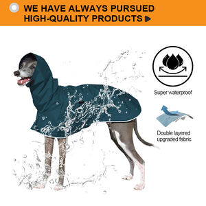 Ropa, Artículos de Decoración Navideña, Chaqueta Cortavientos, Poncho, Capa para Mascotas, Whippet, Impermeable, Greyhound, Abrigo para la Lluvia, <span class=keywords><strong>Chubasquero</strong></span> para Perros - Product Image 6