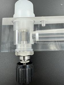 空気ロタメータパネル空気流量計調節可能なバルブ付きアクリルガス流量計 - Product Image 4