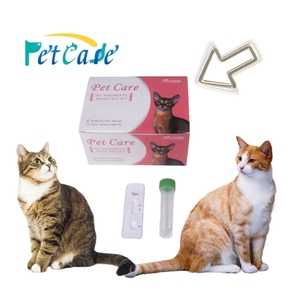 Feline mẫu miễn phí thuốc thử nghiệm trên động vật bệnh bạch cầu fiv AB/felv Ag kết hợp nhanh chóng kiểm tra thú y chẩn đoán nhà kiểm tra - Product Image 1