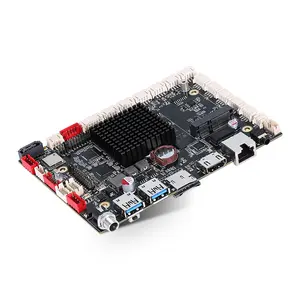 Motherboard industri IoT jaringan industri motherboard I3 I5 I7 6USB Onboard 2 Ddr4 32Gb Lvds mini-itx Mainboard