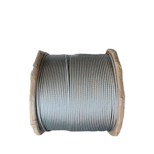 厂家直销 6x12 镀锌钢丝绳 6mm 8mm 10mm 直径 用于制造 中国制造 - Product Image 2