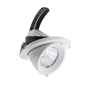 Foco LED orientable de 30W, luz 4500K, ideal para iluminación interior y ambiente flexible en espacios comerciales. - Product Image 1