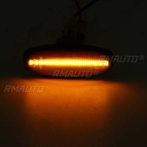 ไฟเลี้ยวข้าง LED 2 ชิ้น สำหรับ Toyota Yaris Vios ปี 2014 2015 2016 2017 2018 2019 - Product Image 6