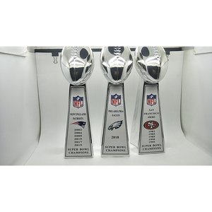 Super Bowl <b>Trophy</b> Resin Vince Lombardi Championship <b>Trophy</b> 24cm 34cm Durable Fan Merchandise - Product Image 2