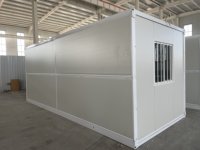 Maison conteneur préfabriquée pliable et extensible de 20 pieds ou 40 pieds, de luxe, modulaire, étanche, portable, avec cuisine, 2 à 5 chambres, prête à vivre