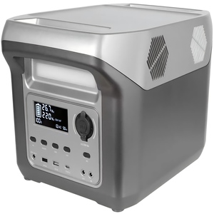 Xách tay 1000W/1500W Trạm điện LiFePO4 Pin Du Lịch lithium năng lượng lưu trữ tinh khiết Sine Wave Inverter xe điện năng lượng mặt trời đèn - Product Image 1