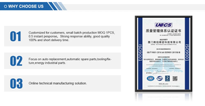 Componenti per Robot in Lega di Alluminio 6061-T651 Lavorati CNC (Macchina Ibrida per Fresatura) + Trattamento Superficiale + Alta Qualità MOQ 1 - Product Image 6