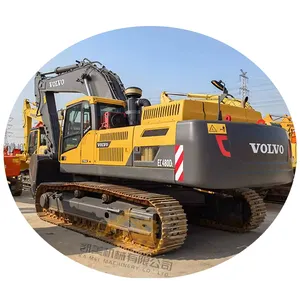 Engenharia volvo ec480dl escavadeira, grande máquina de construção com 48 toneladas