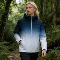 Veste imperméable respirante pour femme, équipement de montagne, avec capuche, légère, pour la randonnée, le trekking, l'escalade