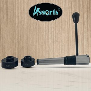 Porte-mèches de tournage ASSORTS MT3, accessoire pour tour, plusieurs tailles de mèches 13/16\" 1-1/2\", acier à outils allié, compact pour taraudage - Product Image 2