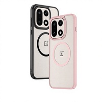 Coque de téléphone magnétique givrée pour OnePlus 15 13 Nothing Phone 3, coque de luxe antichoc fine mate, pare-chocs souple anti-traces de doigts