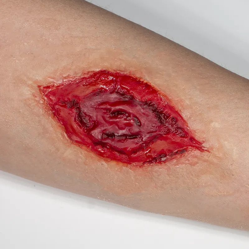 Новый Хэллоуин шрам декор для тела наклейки татуировки лица Водонепроницаемый реквизит временный поддельный ужасный реалистичный рисунок крови макияж шрам