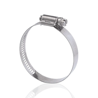 Colliers de serrage miniatures de type américain, clips pivotants en acier inoxydable poli, non standard, pour l'industrie lourde, garantie 3 ans