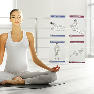 Tùy chỉnh in 80 + nhựa <span class=keywords><strong>Yoga</strong></span> THẺ FLASH tập thể dục đặt ra cho vui chơi tập luyện cảm hứng có tính năng tuck Hộp Tùy chỉnh bao bì - Product Image 5