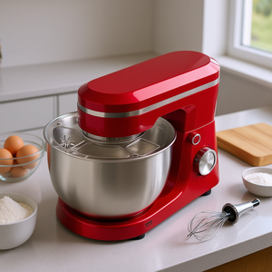 Batidora de Cocina Eléctrica de 300W, Tazón de Acero Inoxidable de 4.4QT, 10 Velocidades, Cabezal Inclinable, Batidora para Repostería - Product Image 2