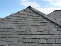 Tuiles de toit en ardoise noire Offre Spéciale de haute qualité pour Villa