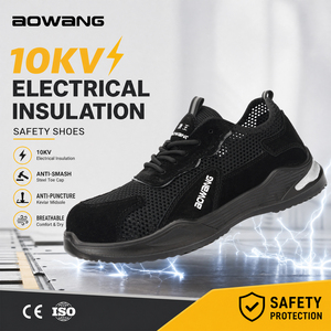 <span class=keywords><strong>Botas</strong></span> de Seguridad Unisex JIANKUN Transpirables con Puntera de Acero, Antideslizantes, Antipinchazos, Aislantes 10KV, Ligeras para Caminar y Hacer Senderismo - Product Image 3