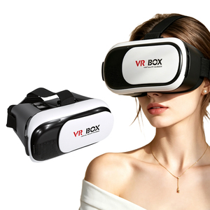 360 °   Casque VR sans fil pour visionnage vidéo, casque de réalité <span class=keywords><strong>virtuelle</strong></span> intelligent à détection infrarouge compact, boîte VR rechargeable pour la maison - Product Image 1