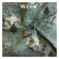 Tissu en polyester imprimé fleurs aquarelle délicates Koshibo Crepe B28, fournisseur fiable, à confiance