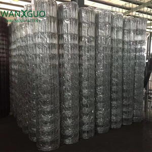 Manufacturer High <strong>Tension</strong> Woven Galvanized Fixed Knot <strong>Wire</strong> Mesh Farm <strong>Fence</strong> - Product Image 4