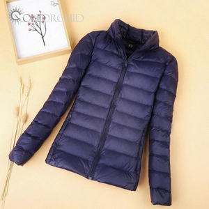 Mode Outwear Doudounes Ultra Léger <span class=keywords><strong>Duvet</strong></span> de canard Vestes Pour Femmes Hiver - Product Image 2