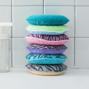 Éponges à vaisselle multi-usages, très absorbantes, durables, compressées, éponges de cuisine durables, tampons à récurer anti-rayures - Product Image 3