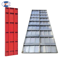 Coffrage en aluminium H&F, panneau plat, taille réglable, conception réutilisable, crée des façades en béton sans joint pour l'extérieur résidentiel