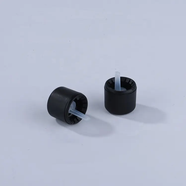 18mm Black screw top CRC Child Resistant Cap, Comes complete with dropper inner plug