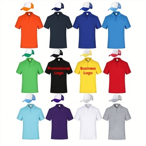 ชุดของขวัญของบริษัทชุดพ่อหมวกและเสื้อโปโลพร้อมโลโก้ธุรกิจของขวัญโฆษณาทางธุรกิจ - Product Image 1