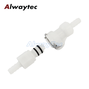 Cpc שחרור צימוד 1/4 "צינור פלסטיק barb לוח הר צימוד חיבור מהיר-ניתוק מסתם עבור צינור מתאים צינור הולם - Product Image 2