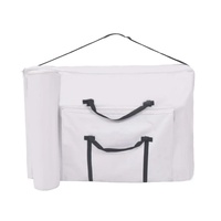 Échantillon Gratuit : Sacs de Transport à Roulettes pour Table de Massage en Toile de Haute Qualité avec Fermeture Éclair Pliable et Ajustable, Style Décontracté, Vente en Gros