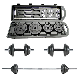 <span class=keywords><strong>Vente</strong></span> flash : Ensemble d'haltères réglables <span class=keywords><strong>de</strong></span> 50 kg, équipement <span class=keywords><strong>de</strong></span> fitness pour la salle <span class=keywords><strong>de</strong></span> sport, haltères en fonte avec <span class=keywords><strong>poids</strong></span> libres, musculation - Product Image 1