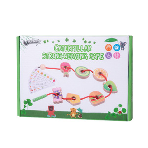 Gioco Educativo Montessori per Bambini: Giocattolo in Legno per Infilare Frutta e Imparare a Riconoscere le Forme - Product Image 6