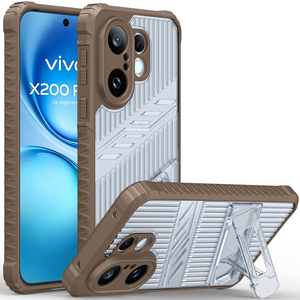 Nueva Funda Protectora para Teléfono con Diseño de Armadura, Híbrida de PC+TPU, Resistente a Golpes, con Soporte de Anillo para Vivo X200FE S30 <span class=keywords><strong>Pro</strong></span> Mini - Product Image 6