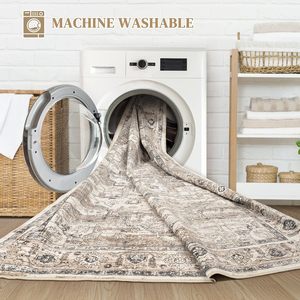 Zone abstraite moderne lavable chevet antidérapant jeter pliable <span class=keywords><strong>entrée</strong></span> chambre intérieur <span class=keywords><strong>Vintage</strong></span> Floral paillasson - Product Image 5
