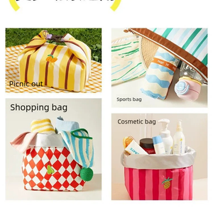 Nouveau sac isotherme pour étudiants, design de dessin animé, capacité réglable, imperméable, sac à bento, adapté aux déplacements des étudiants - Product Image 5