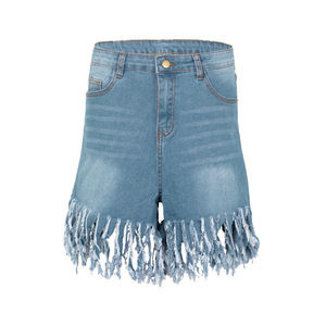 <span class=keywords><strong>Jean</strong></span> court évasé pour femmes, pantalon en Denim, taille haute, tendance 2022 - Product Image 3