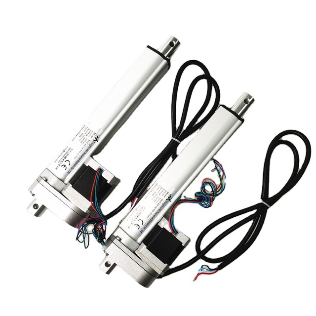 Stepper Motor Linear Actuator Assembly Mini Electric Linear Actuator 12v Dc Electric Motor