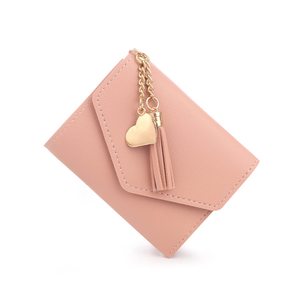 Portafogli con pochette in pelle di credito <span class=keywords><strong>rosa</strong></span> Ultra sottile da <span class=keywords><strong>donna</strong></span> - Product Image 6