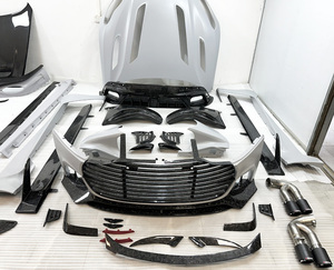 ชุดแต่งคาร์บอนไฟเบอร์แห้ง CDYKIT สำหรับ <span class=keywords><strong>Aston</strong></span> <span class=keywords><strong>Martin</strong></span> DB11 Convertible ปี <span class=keywords><strong>2017</strong></span>-  กันชนแบบคลิปออนพร้อมช่องสำหรับเซ็นเซอร์ช่วยจอด - Product Image 6