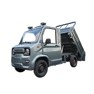 Camioneta Eléctrica de Cuatro Ruedas, 48V, 2WD, Capacidad de Carga de 300-400 kg, Vehículo de Transporte de Carga con Doble Asiento - Product Image 1