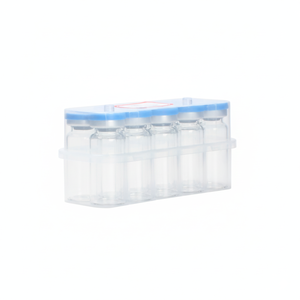 10ml Glass RTU Sterile Injection Vials with Rubber <b>Stopper</b> for Veterinary Medical Liquid Empty Depyrogenated Glass Vial <b>Bottle</b> - Product Image 1