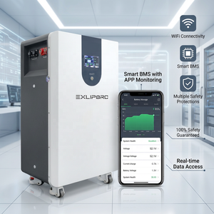 Grande batterie solaire au lithium-ion 15 kW 48 V Lifepo4 Powerwall de stockage d'électricité domestique 15 kWh pour maison 10 k - Product Image 3