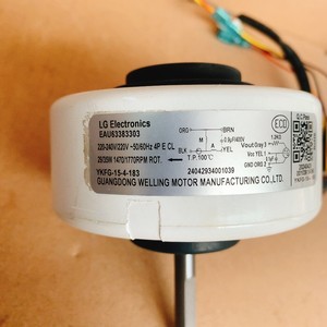 Moteur AC LG Electronics Eau63383303 110mm Monophasé 29-35W 2 Vitesses pour Climatiseur Usage Interne - Product Image 1