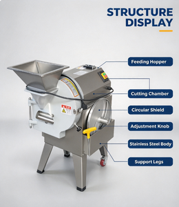 Machine à <span class=keywords><strong>couper</strong></span> le manioc et à dé<span class=keywords><strong>couper</strong></span> les pommes de terre automatiquement <span class=keywords><strong>pour</strong></span> la découpe de légumes racineux - Product Image 4