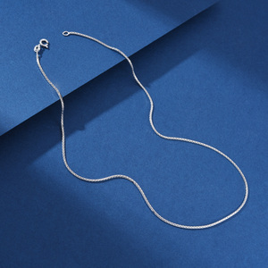 Catena di gioielli TYD italiano puro 925 in argento Sterling scatola collane croce <span class=keywords><strong>con</strong></span> perline di perle catena di <span class=keywords><strong>serpente</strong></span> regalo di nozze - Product Image 3